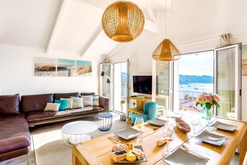 #40 Bright Sea View For 6 2mins Walk Port & Sea Villefranche-sur-Mer